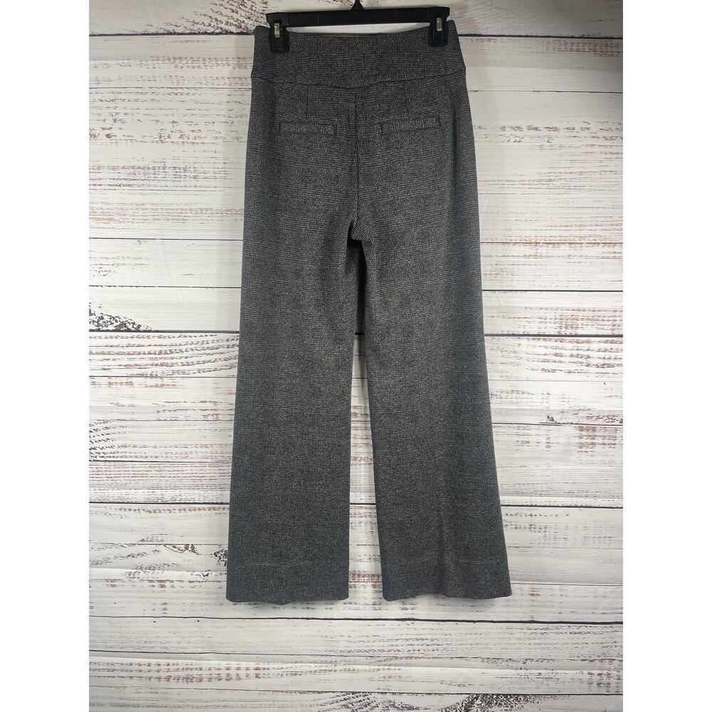 CAbi Pant Suit Womens XXS Gray Plaid Belted Blazer Wide Leg Pants Set Career - Picture 15 of 16